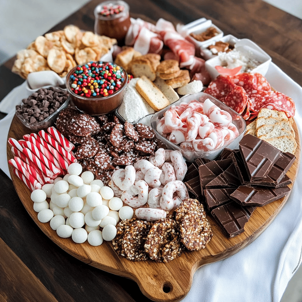 Breakfast Hot Chocolate Charcuterie Board