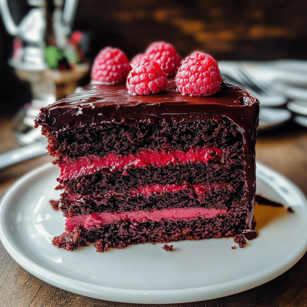 Chocolate Raspberry Cake