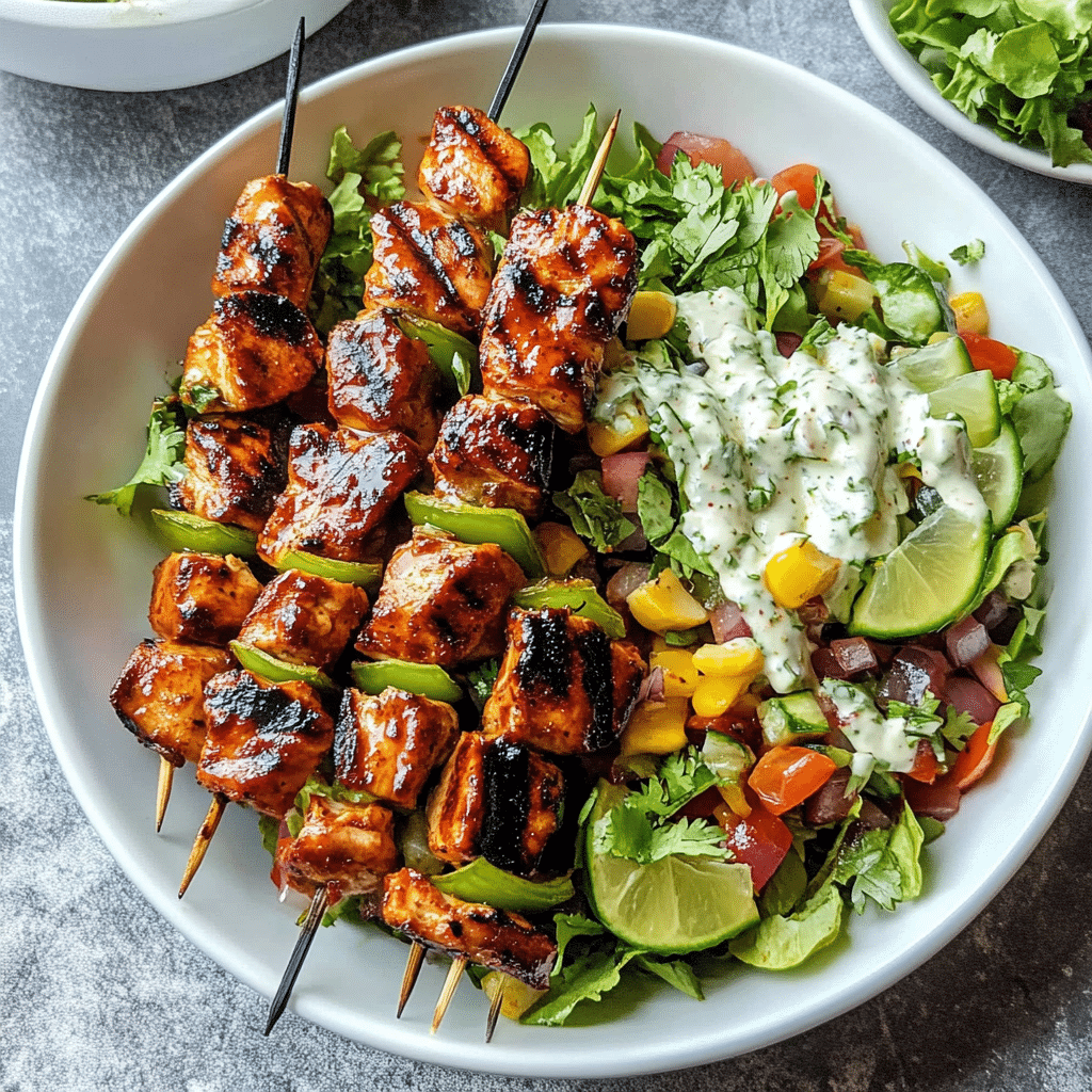 BBQ Chicken Salad
