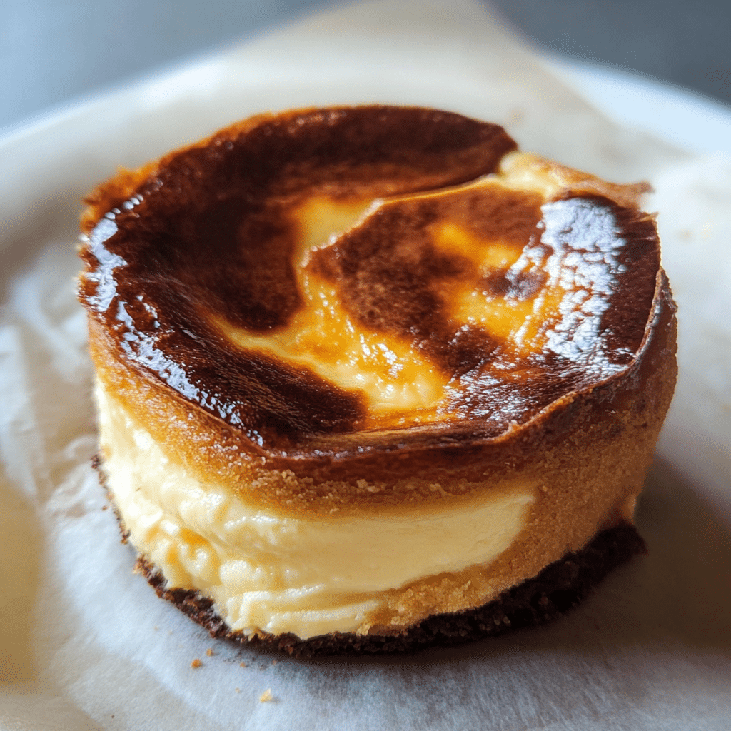 Mini Basque Cheesecake