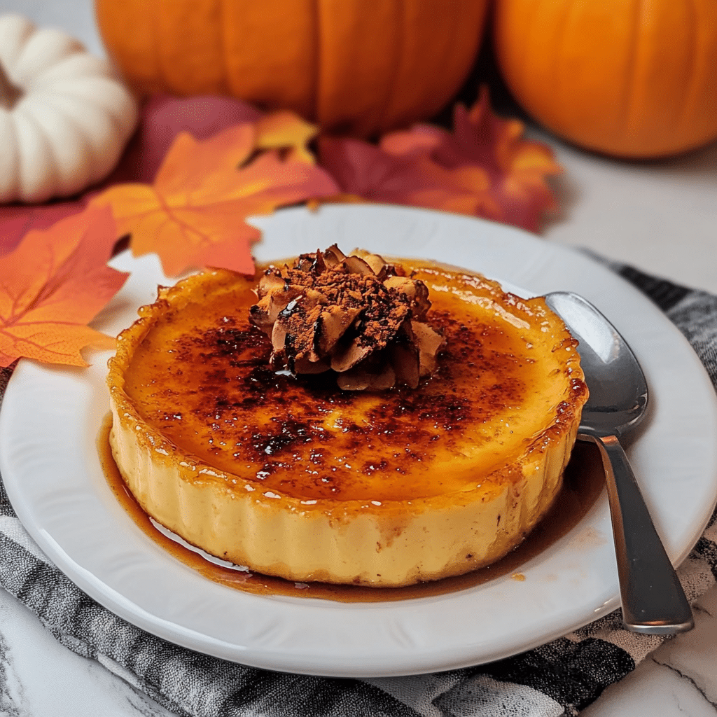 Pumpkin Crème Brûlée