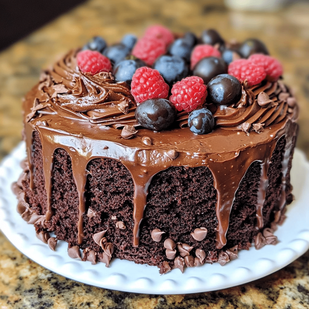 Super-Moist Chocolate Cake 