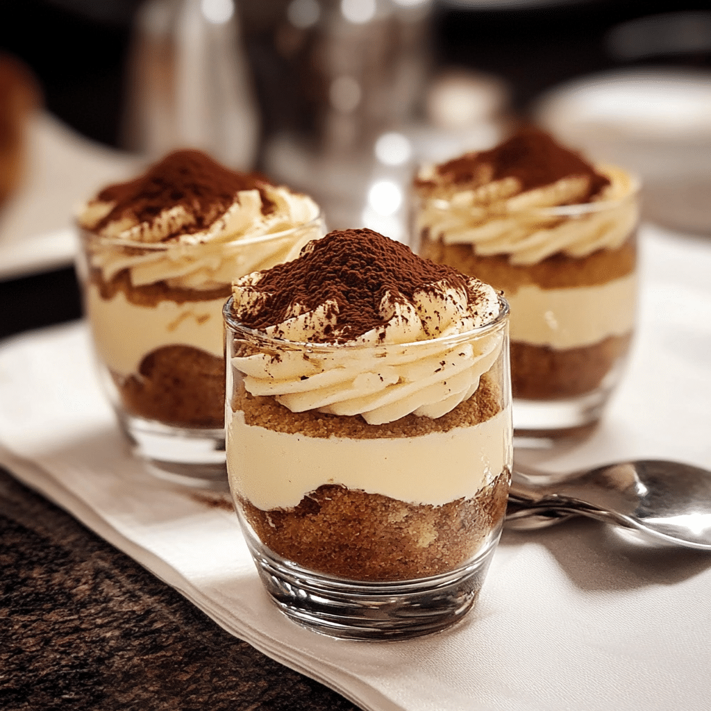 Mini Tiramisu Cups