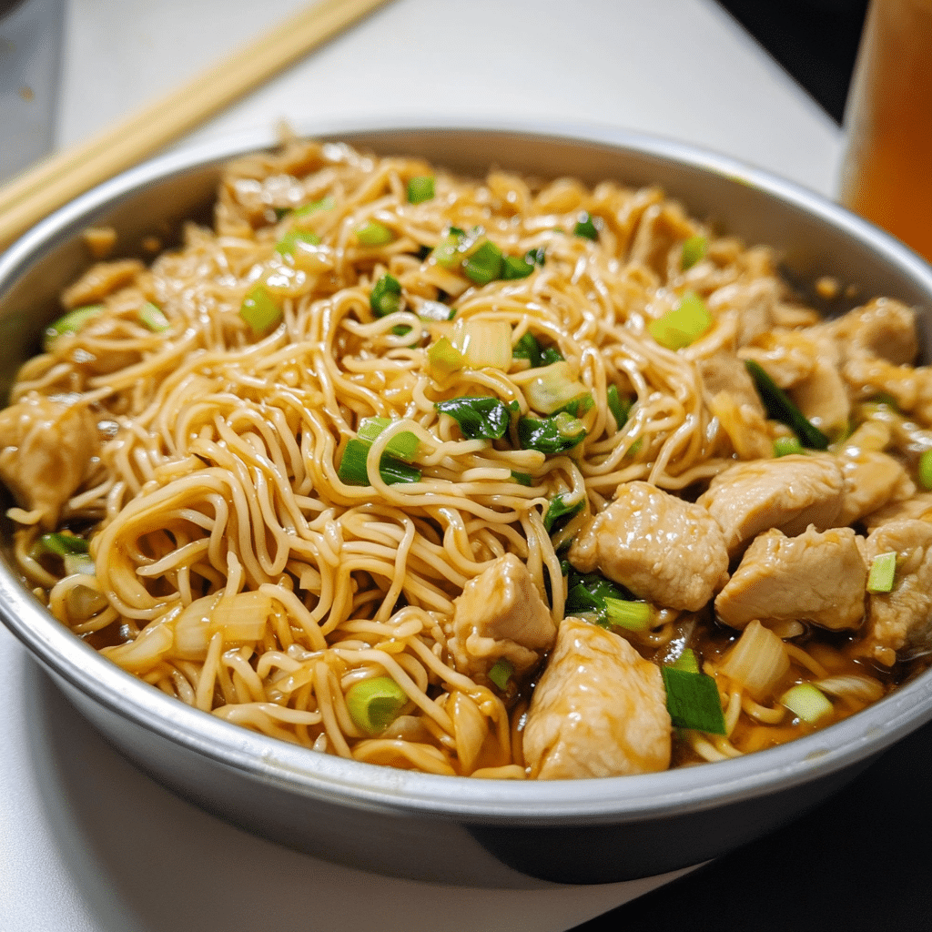 Chicken Chow Mein