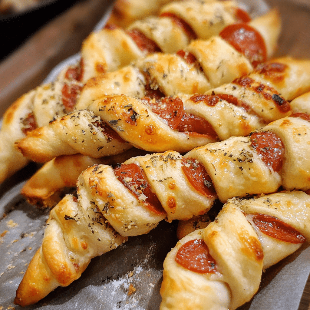 Pepperoni Pizza Twists