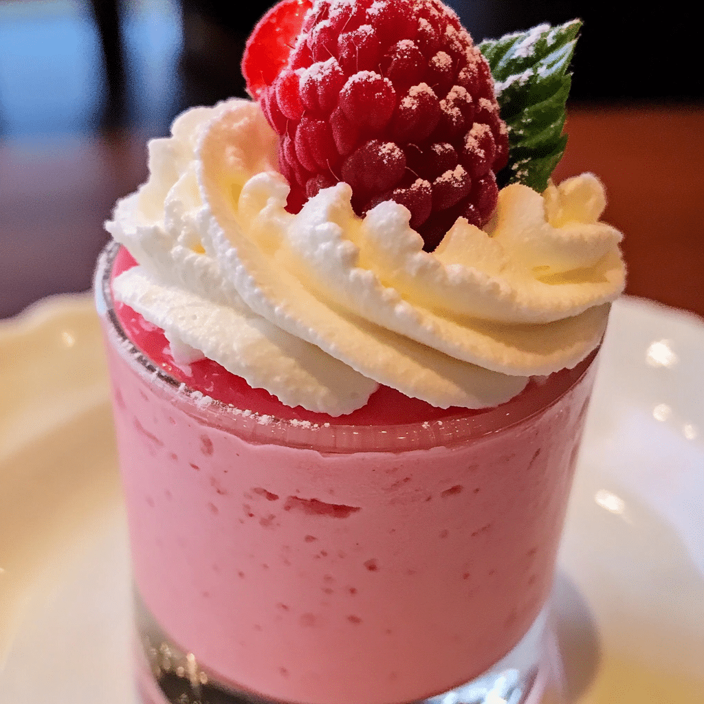 Raspberry Mousse
