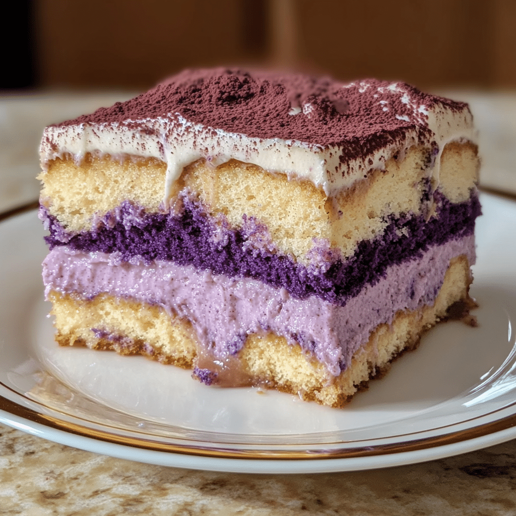 Ube Tiramisu
