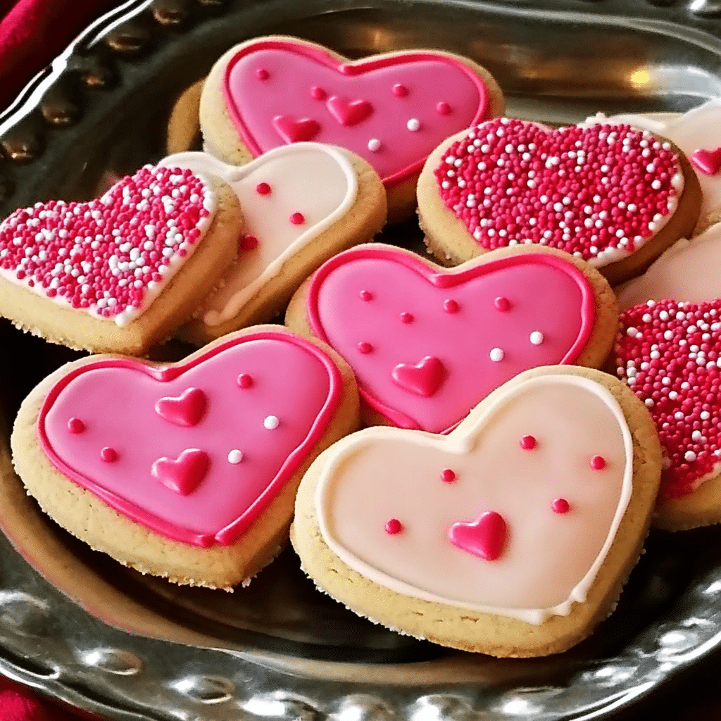 Valentine’s Sugar Cookies