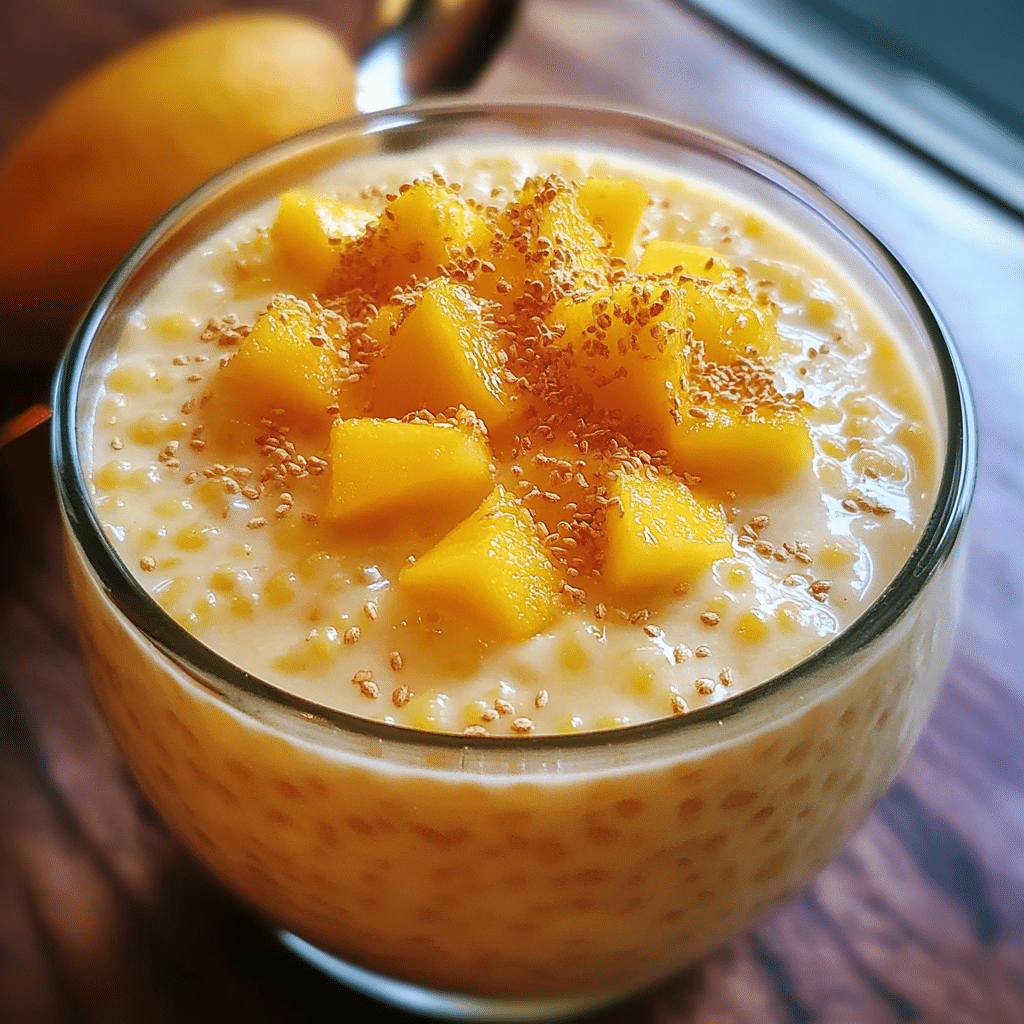 Best Creamy Mango Sago