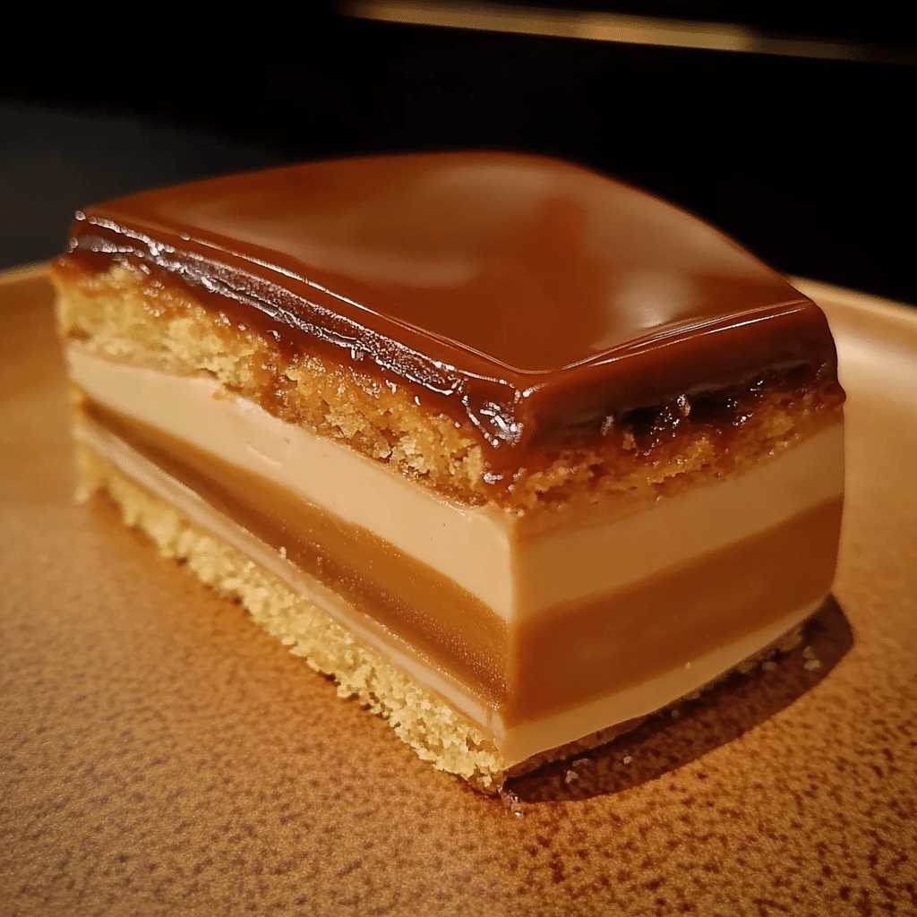 Caramel and Coffee Entremet