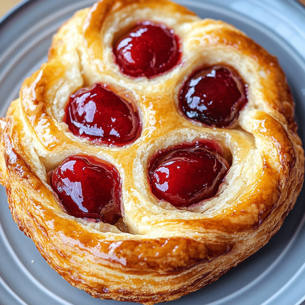 Cherry Cheese Danish