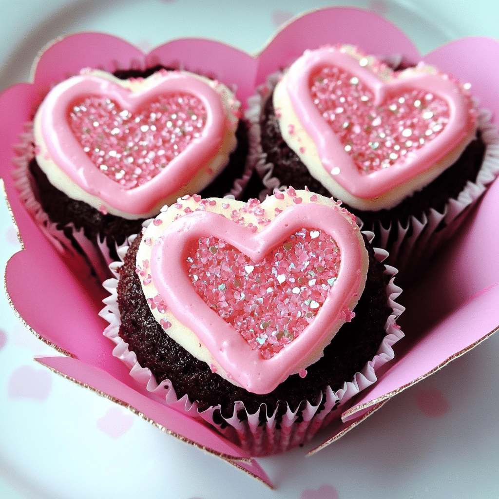 Sweet Heart Cupcakes